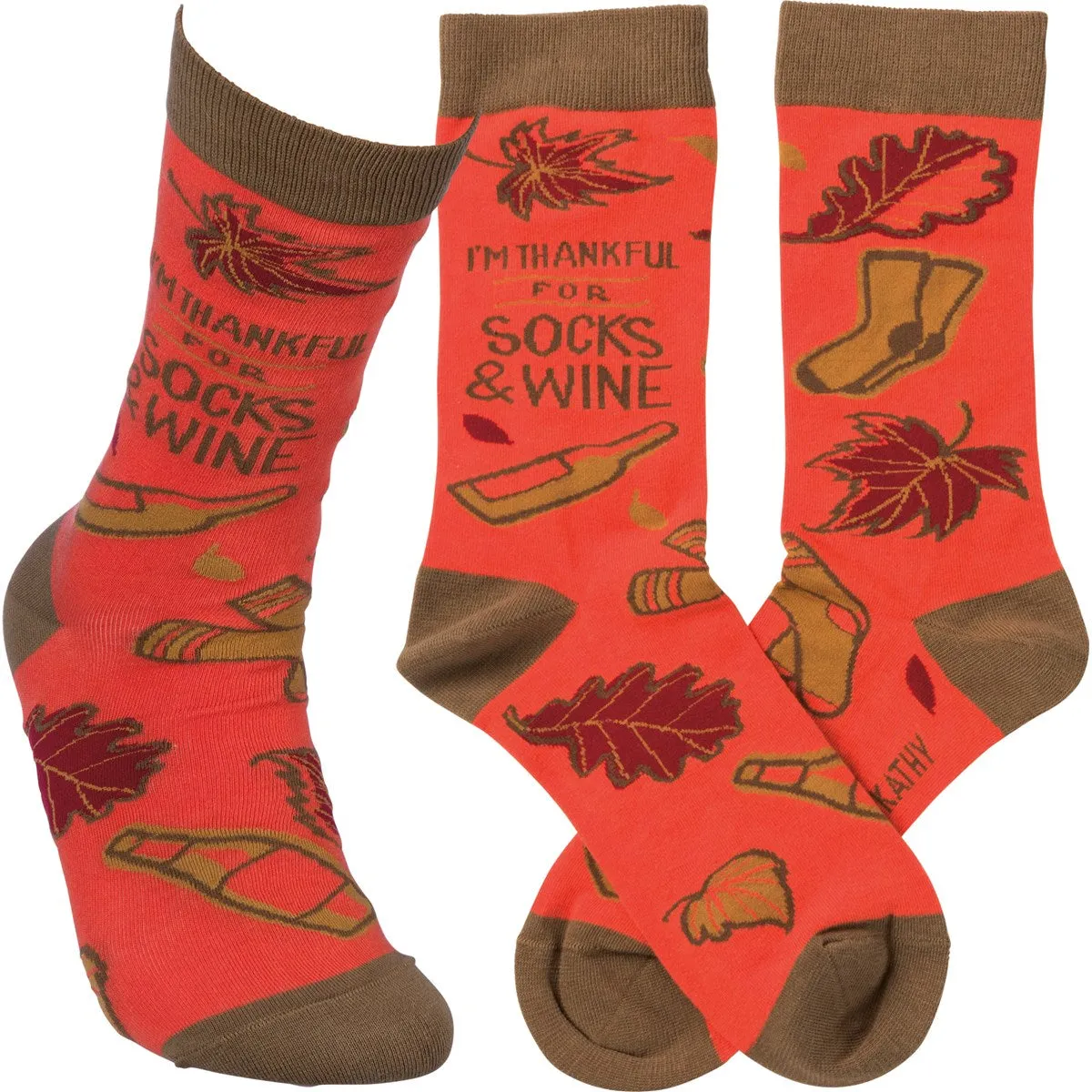 *And Wine SOCKS