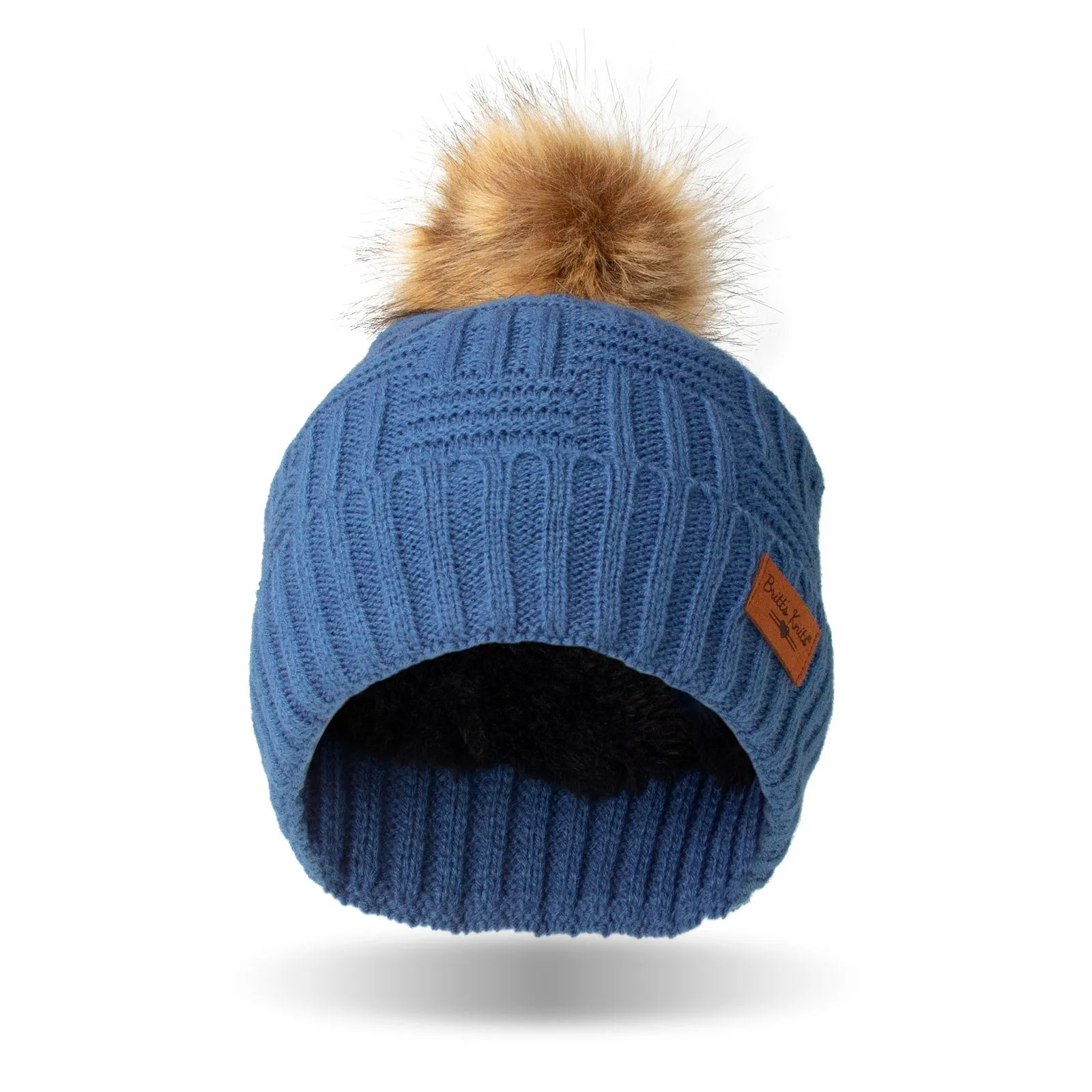 Britt’s Knits® Originals Plush-Lined Pom Hat