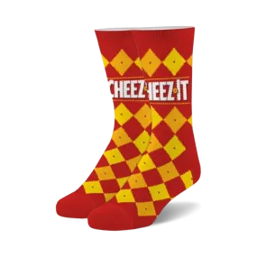 Checkered Cheez It Fuzzy