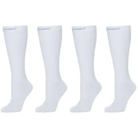 Compression Socks (30-40 mmHg) - White 2 Pack