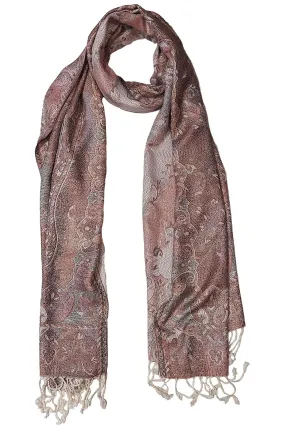 Earthly Serenity Paisley Jacquard Scarf