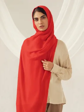 Eco-Luxe Scarves & Hijabs - Cherry