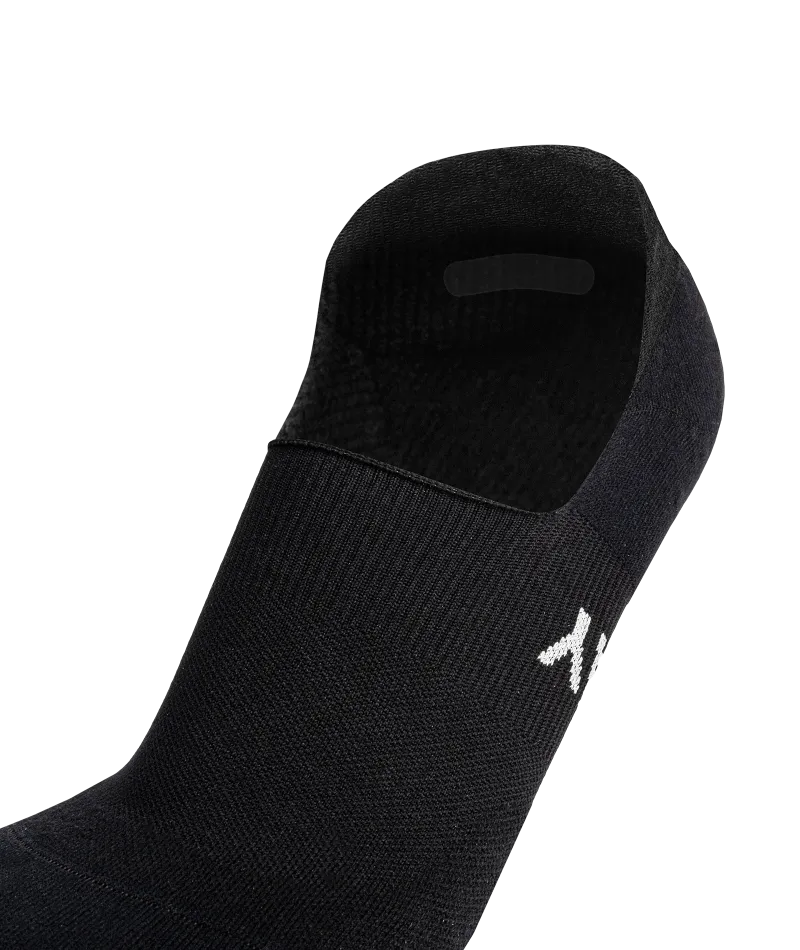 Flagship No Show Socks Black 6-Pack