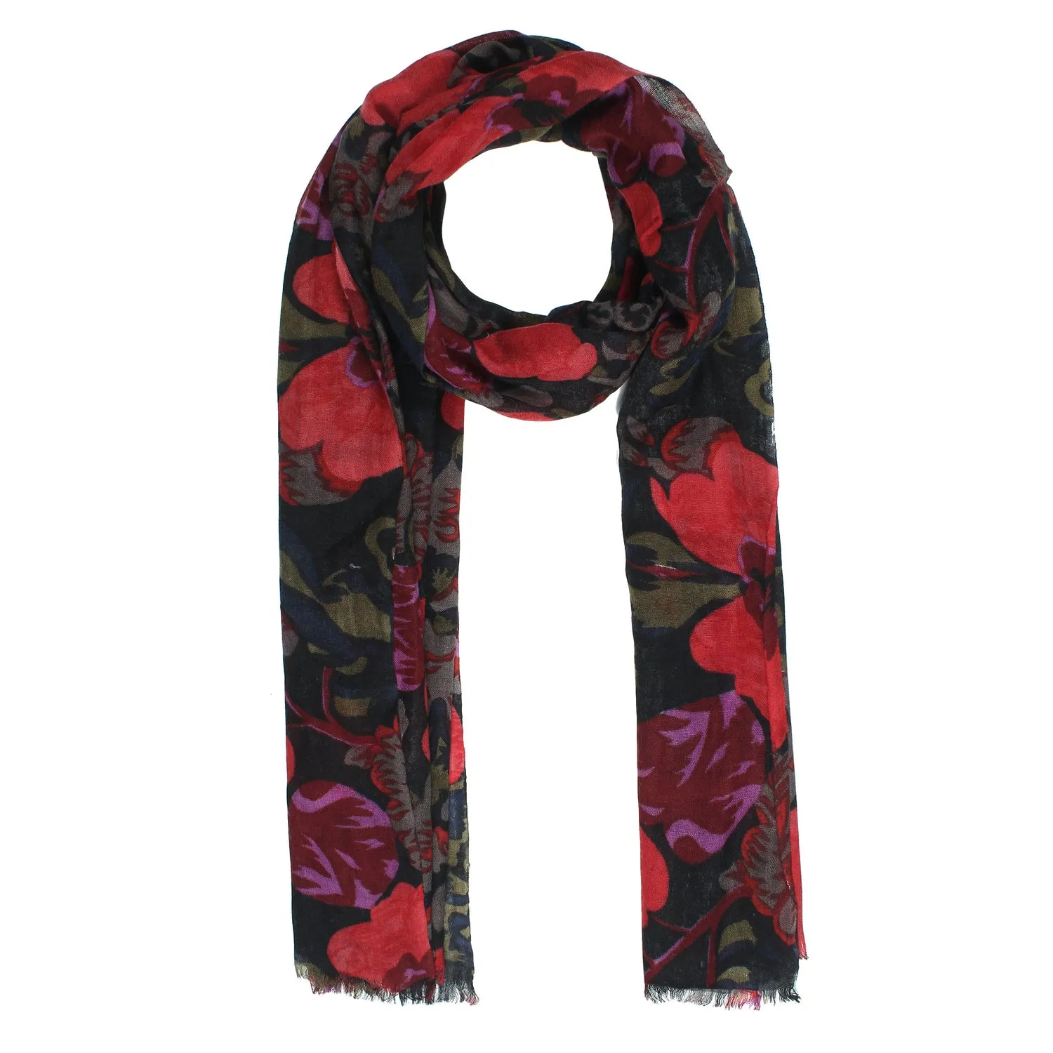 Floral Fusion Lightweight Scarf