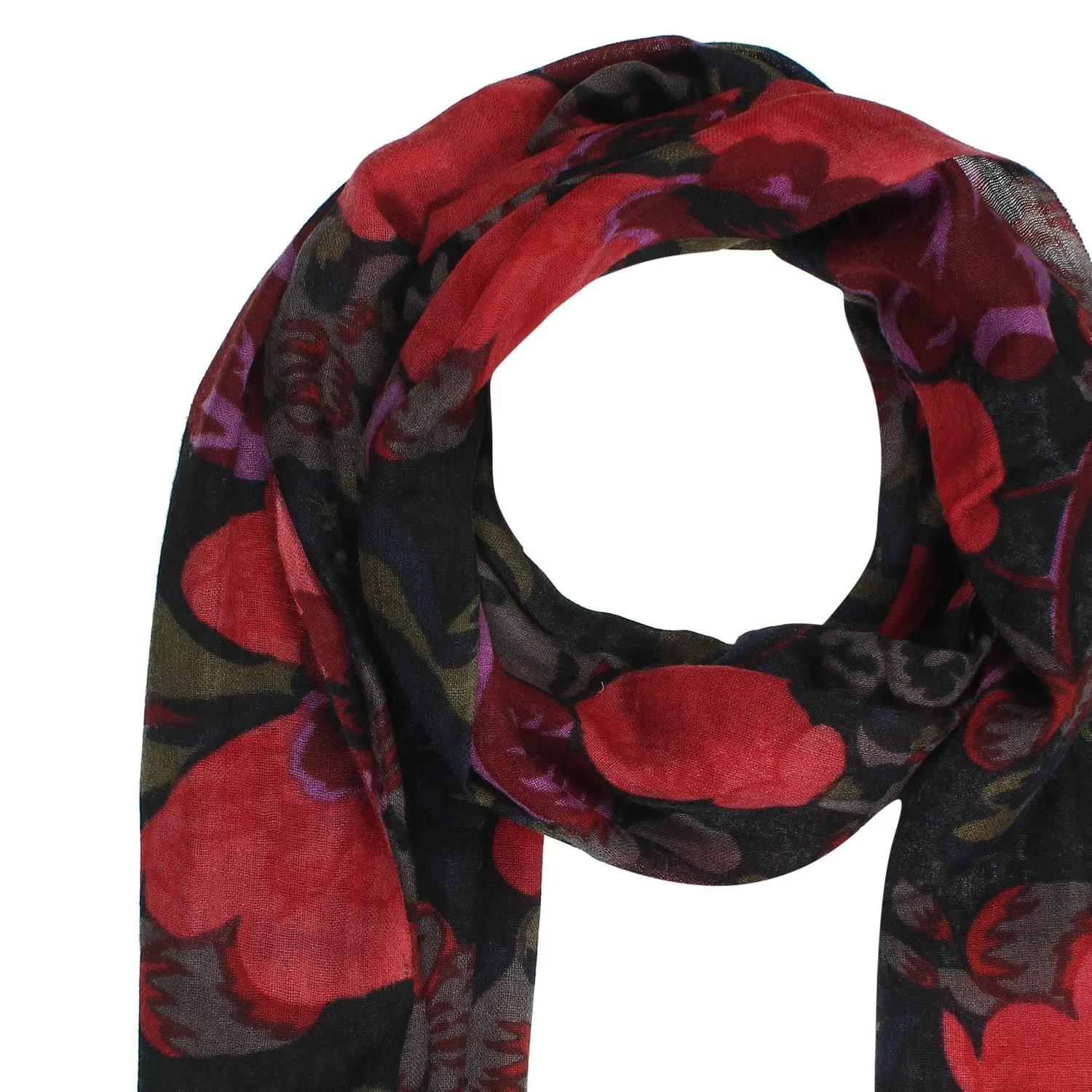 Floral Fusion Lightweight Scarf