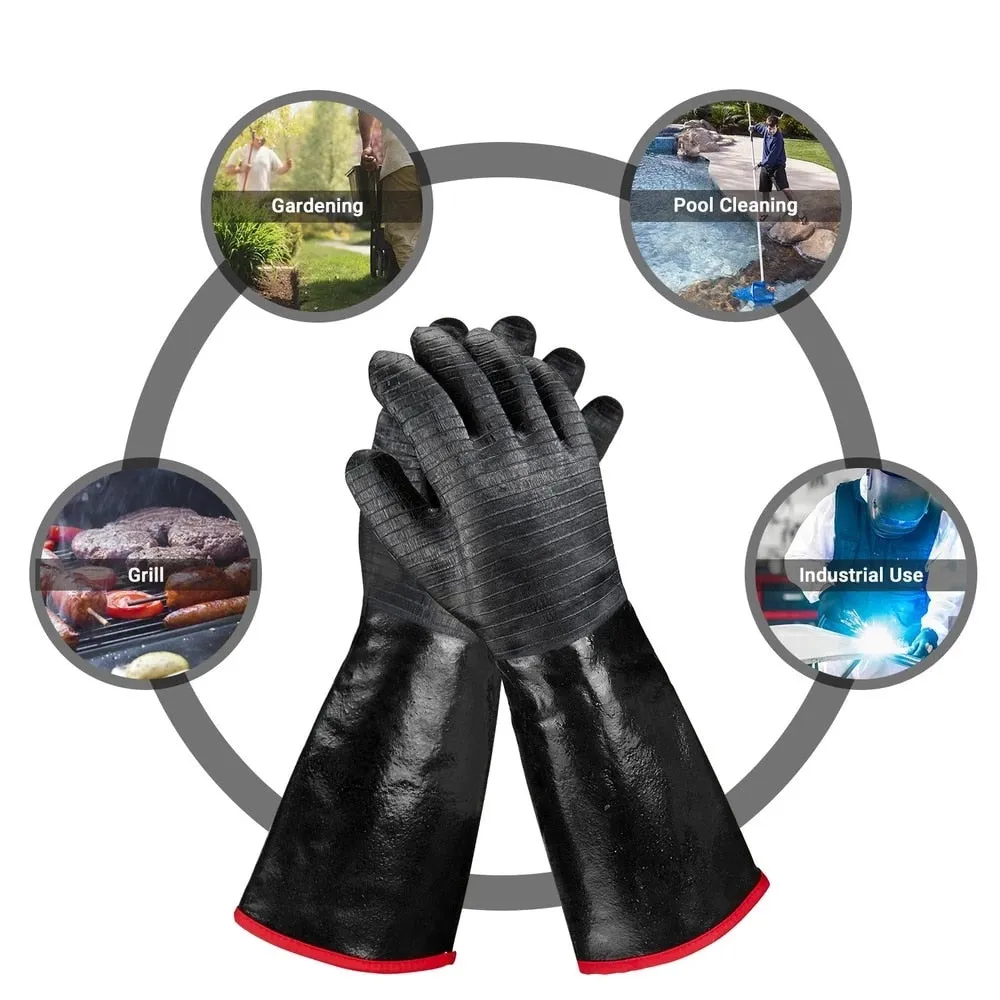 Funki Buys | Gloves | BBQ Grill Smoker Gloves | 932°F Protective Glove