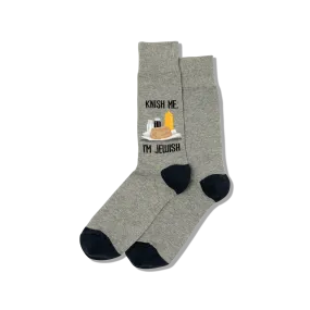 HOTSOX Men's Knish Me Crew Socks