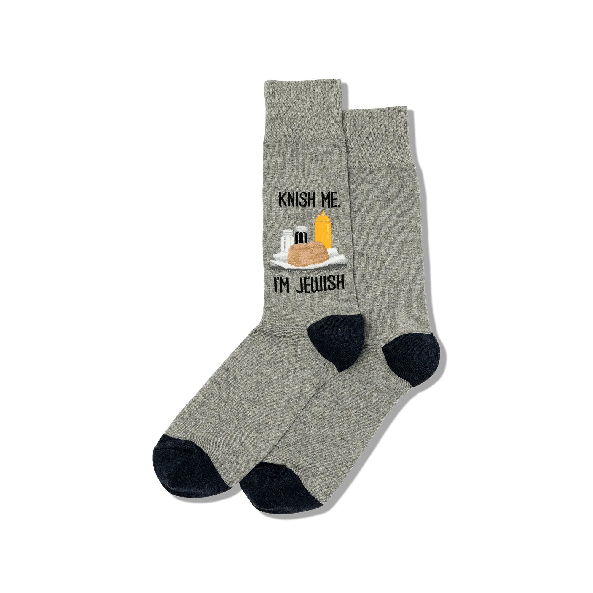 HOTSOX Men's Knish Me Crew Socks