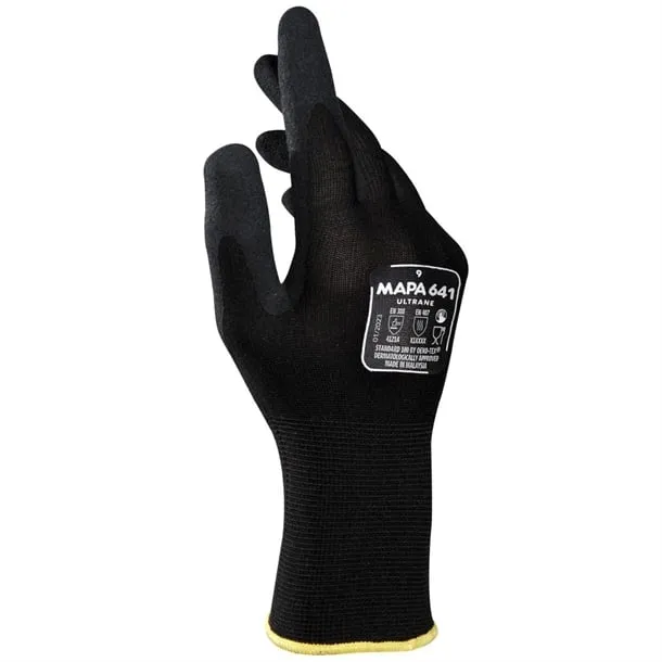 Mapa Ultrane 641 Precision Work Gloves Size 6 Small (One Pair) - HX944-S