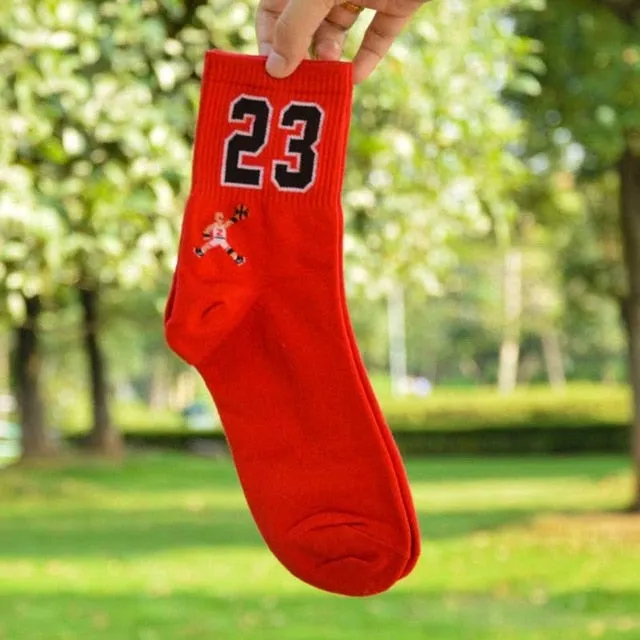 Men's Breathable Embroider Socks