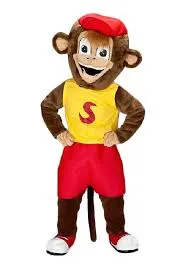 Monkey Mascot Costume