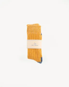 MW72.20502 - Extra Fine Merino Wool Socks - Honey, Nature Melange