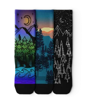 Nightfall Crew Socks 3-Pack