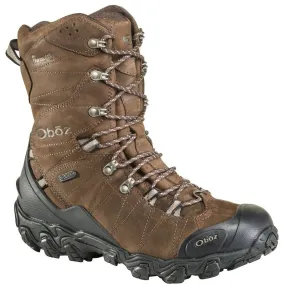 OBOZ BRIDGER 10" INSULATED WATERPROOF MEN'S BARK BROWN - FINAL SALE!