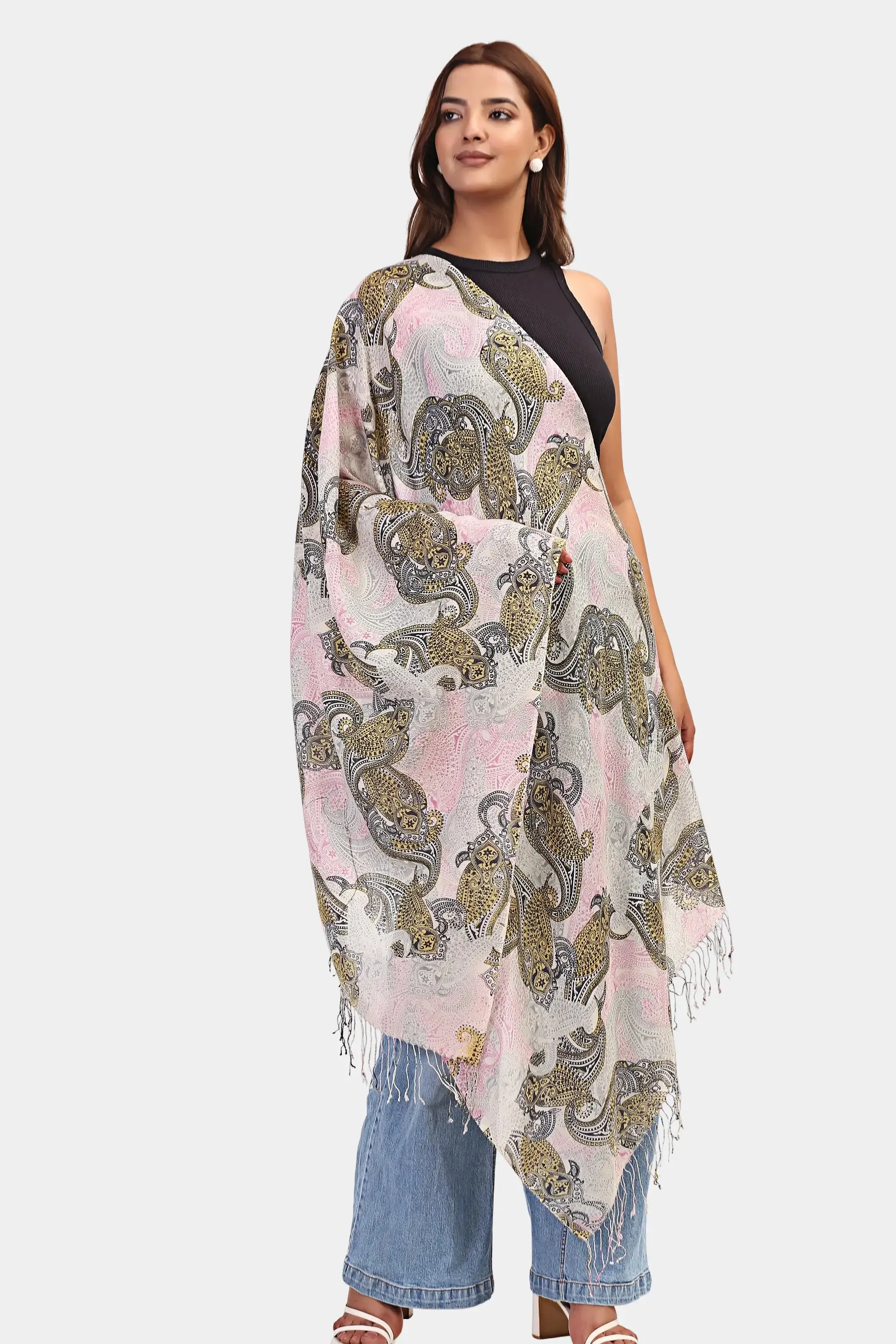 Paisley Charm Printed Scarf