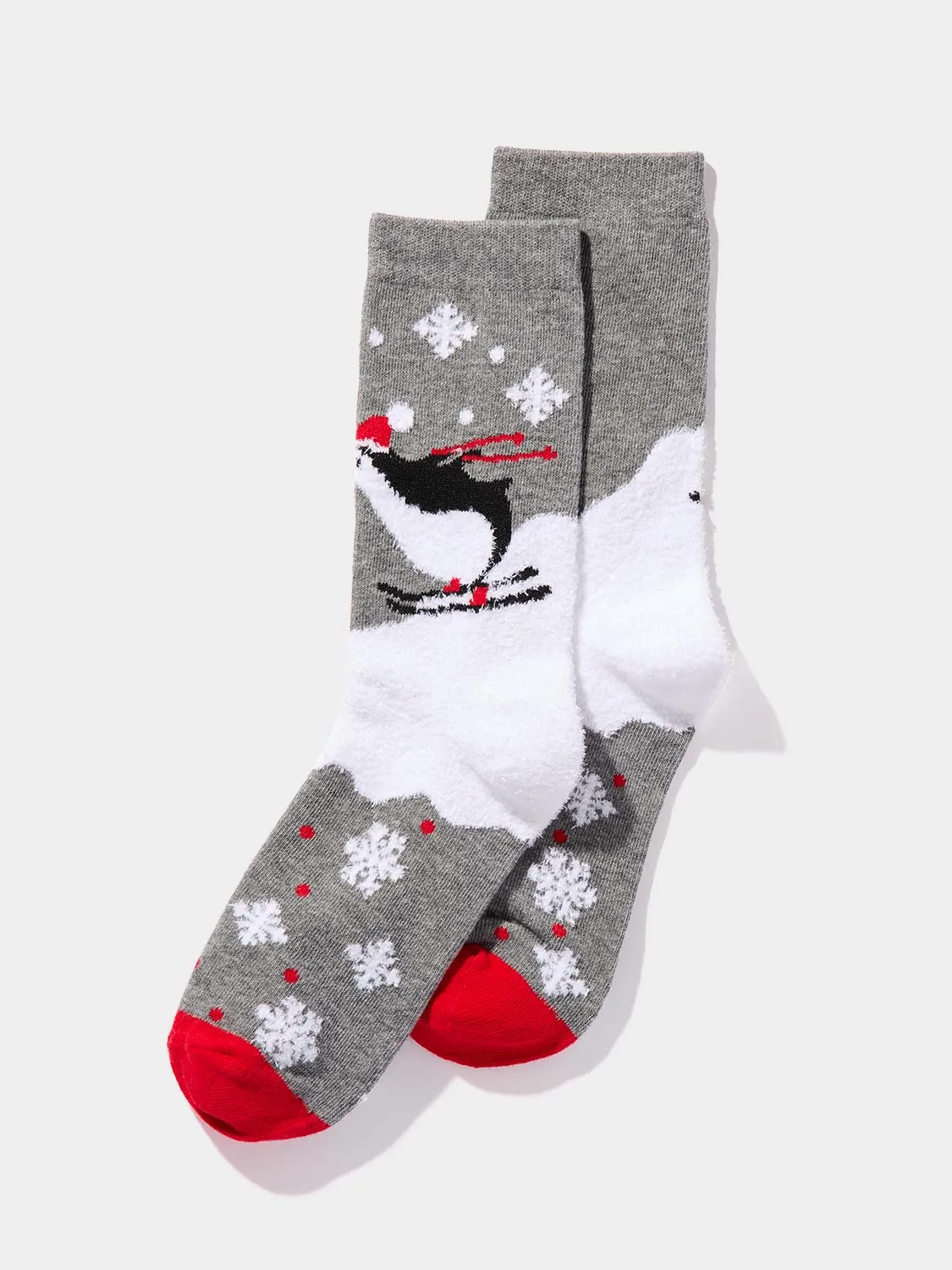 Penguin Christmas Socks