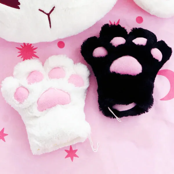 Plush Cat Claw Gloves AD21124