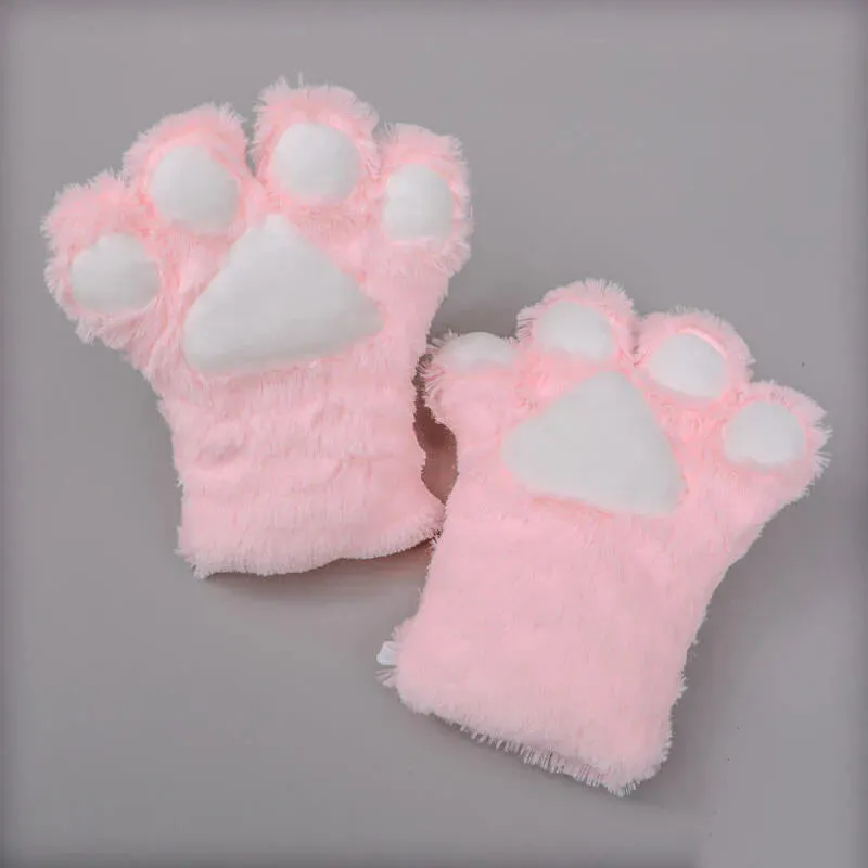 Plush Cat Claw Gloves AD21124