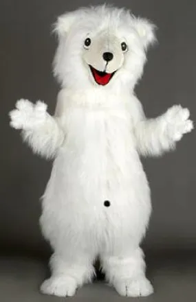 Polar Bear Mascot Costume