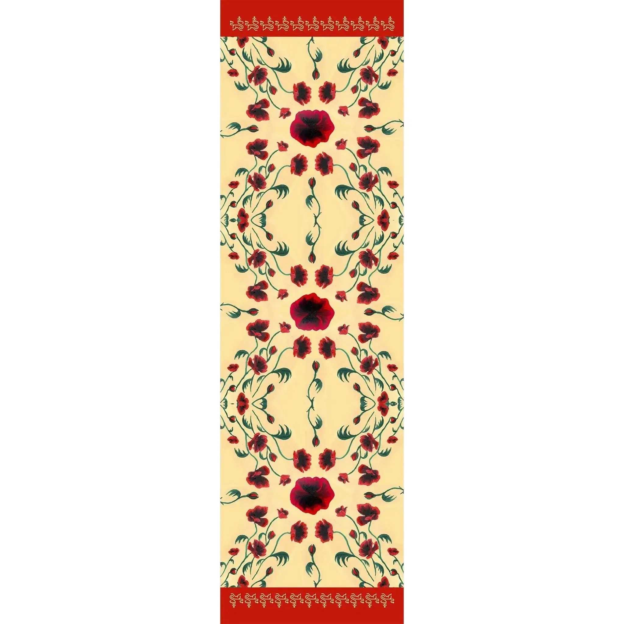 Poppy Vine Long Scarf