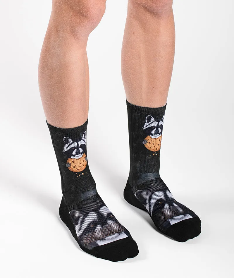 Rad Raccoon Crew Socks