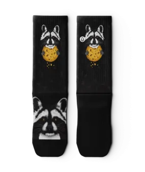 Rad Raccoon Crew Socks