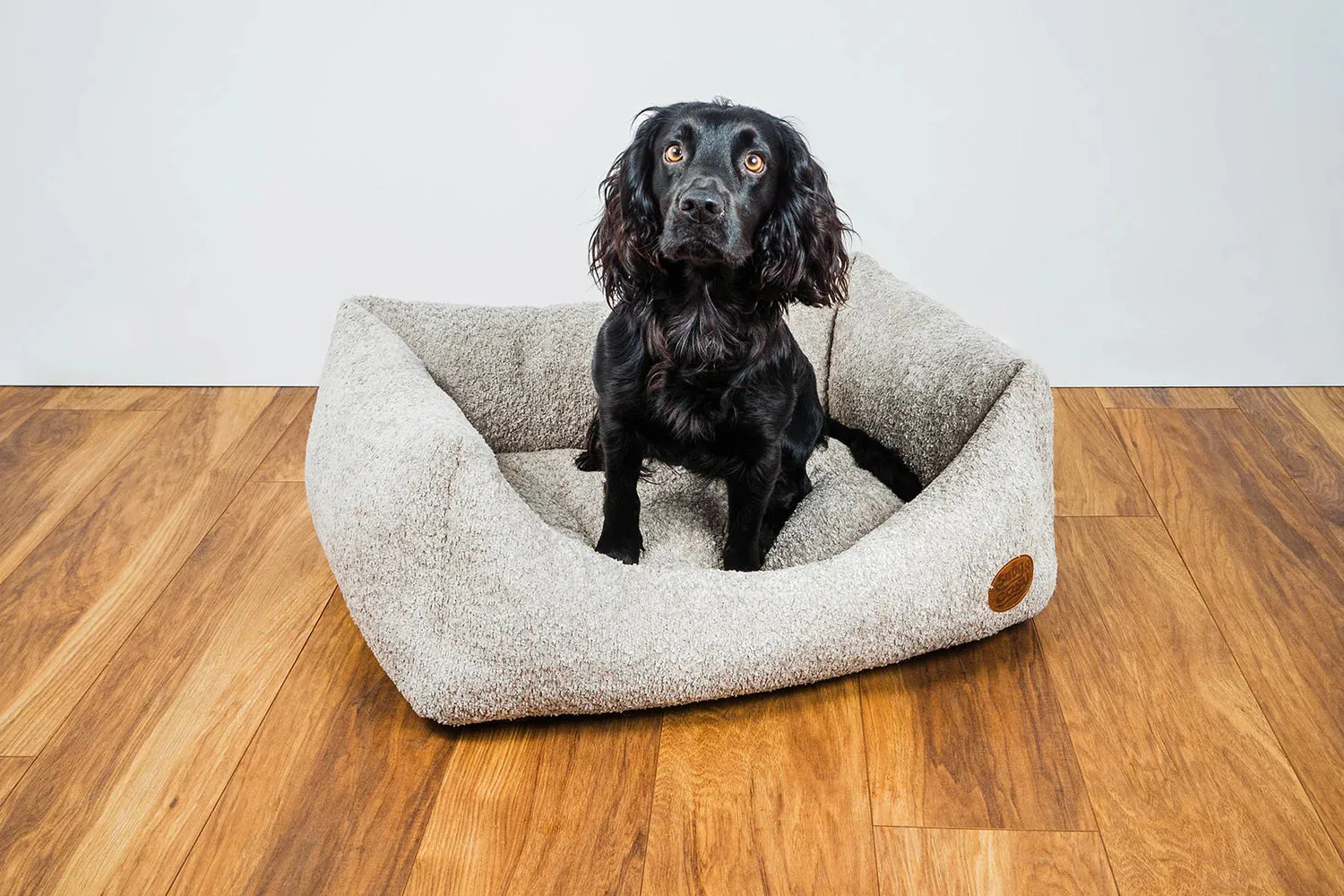 Snug & Cosy Teddy Boucle Dog Bed