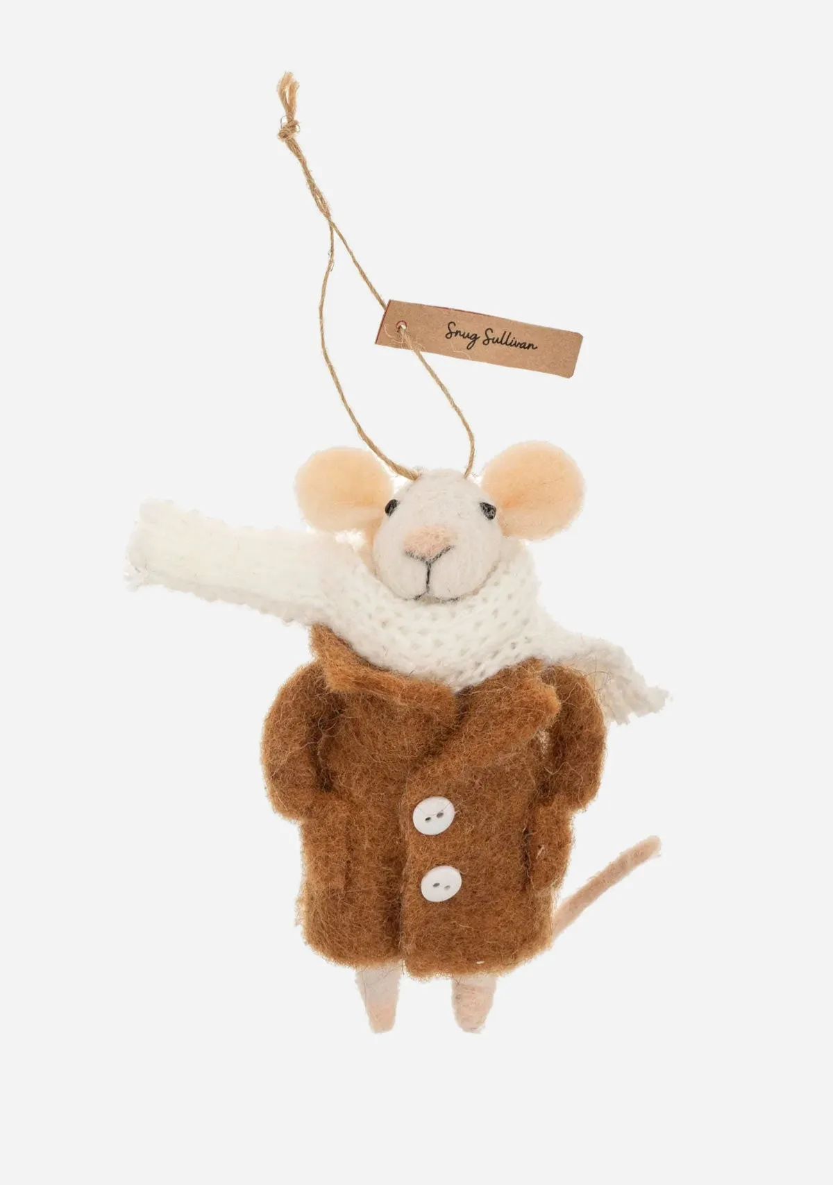 Snug Sullivan Mouse Ornament