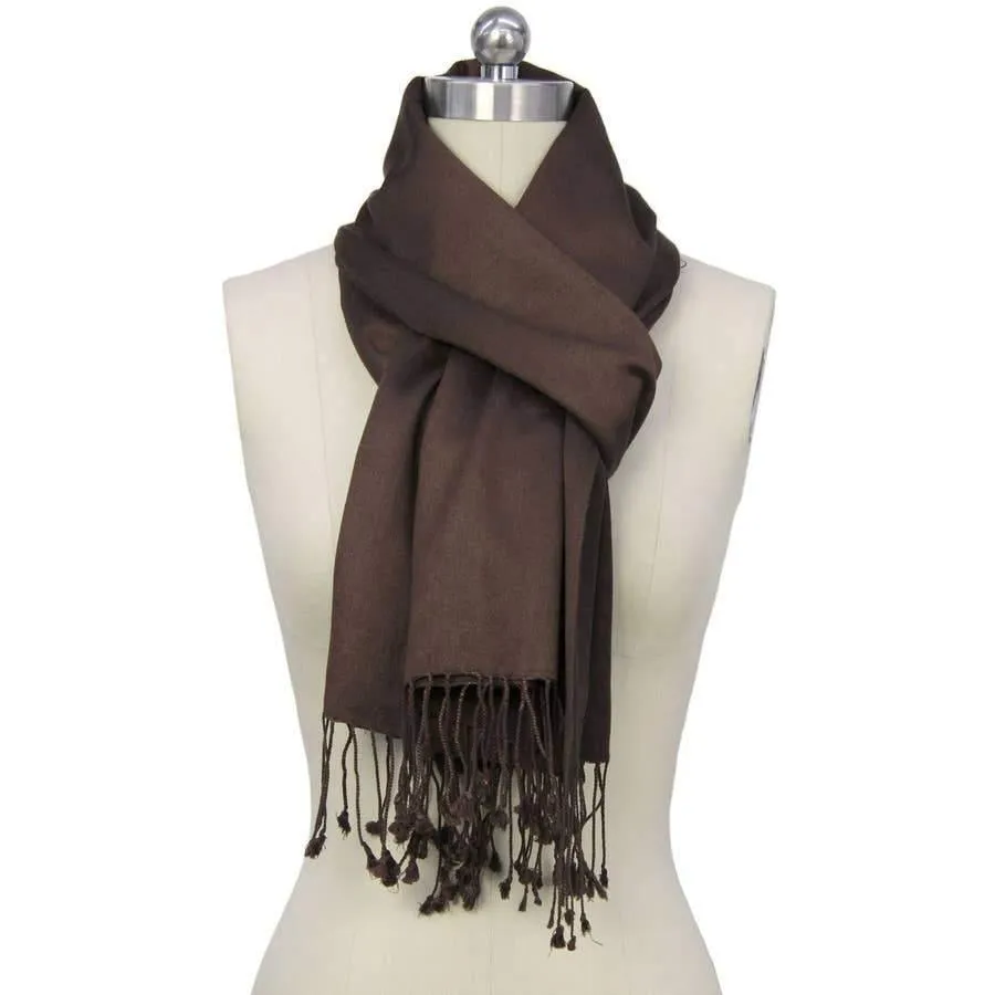 Solid Color Satin Scarf - Several Colors