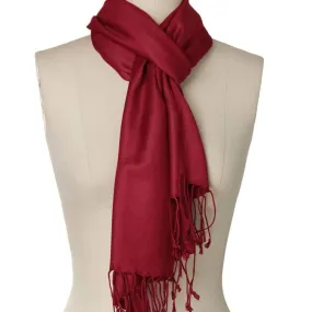 Solid Color Satin Scarf - Several Colors