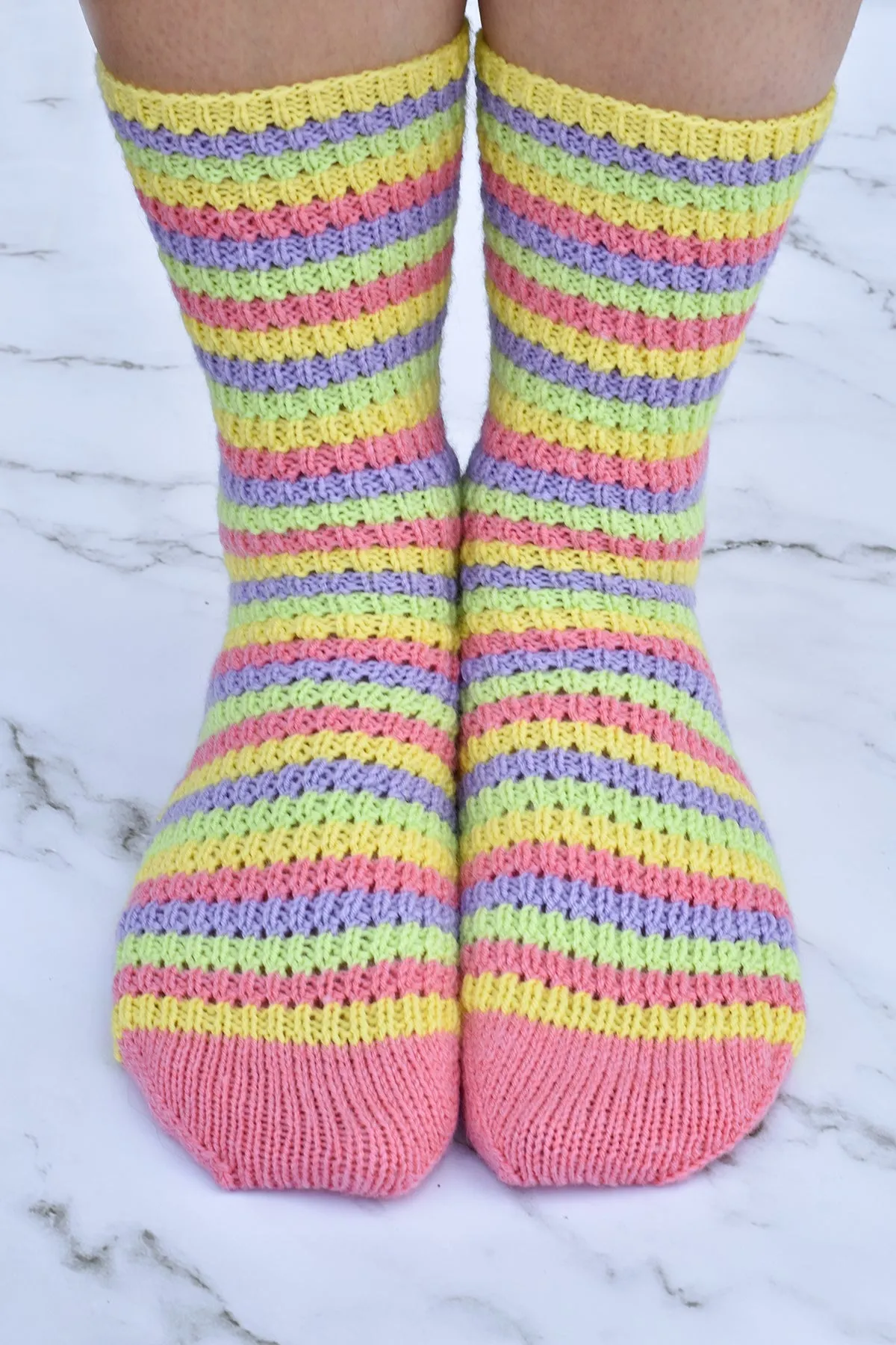 Sugar Stripe Socks