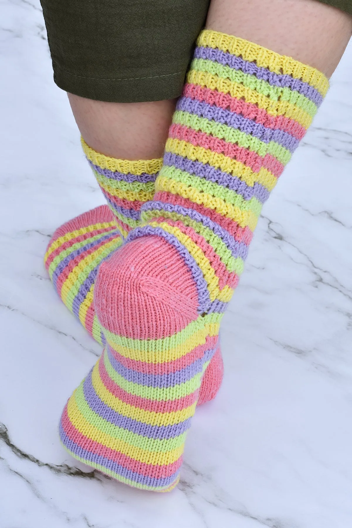 Sugar Stripe Socks