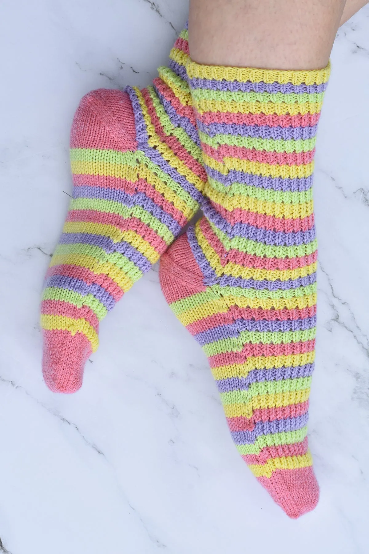 Sugar Stripe Socks