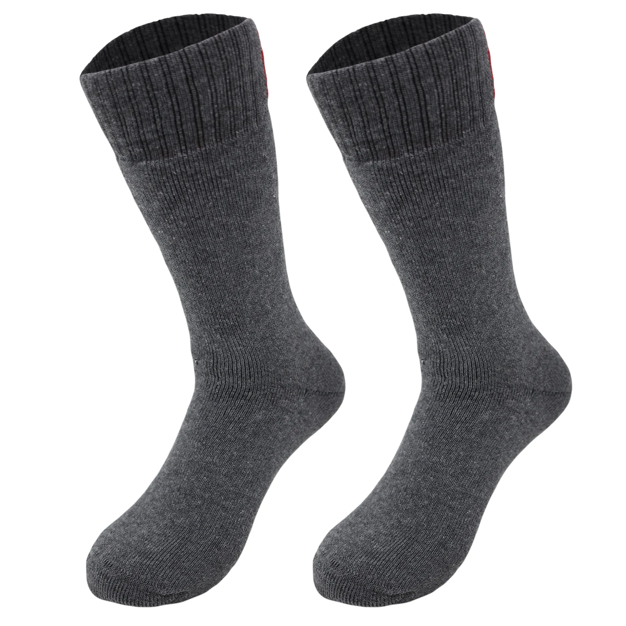 Thermal Insulated Socks for Men Seamless Toe Reinforced Heel Size