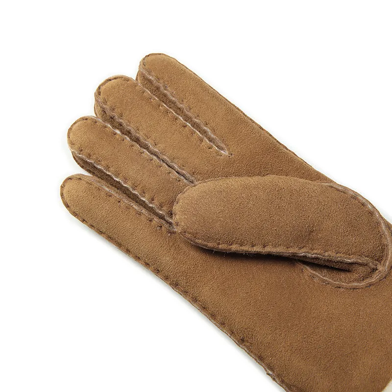 UGG Knit Sheepskin Gloves