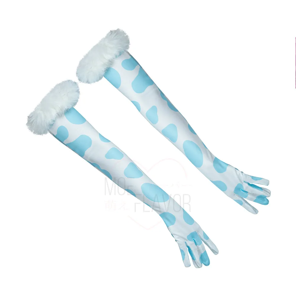 Winter Plush Cow Gloves