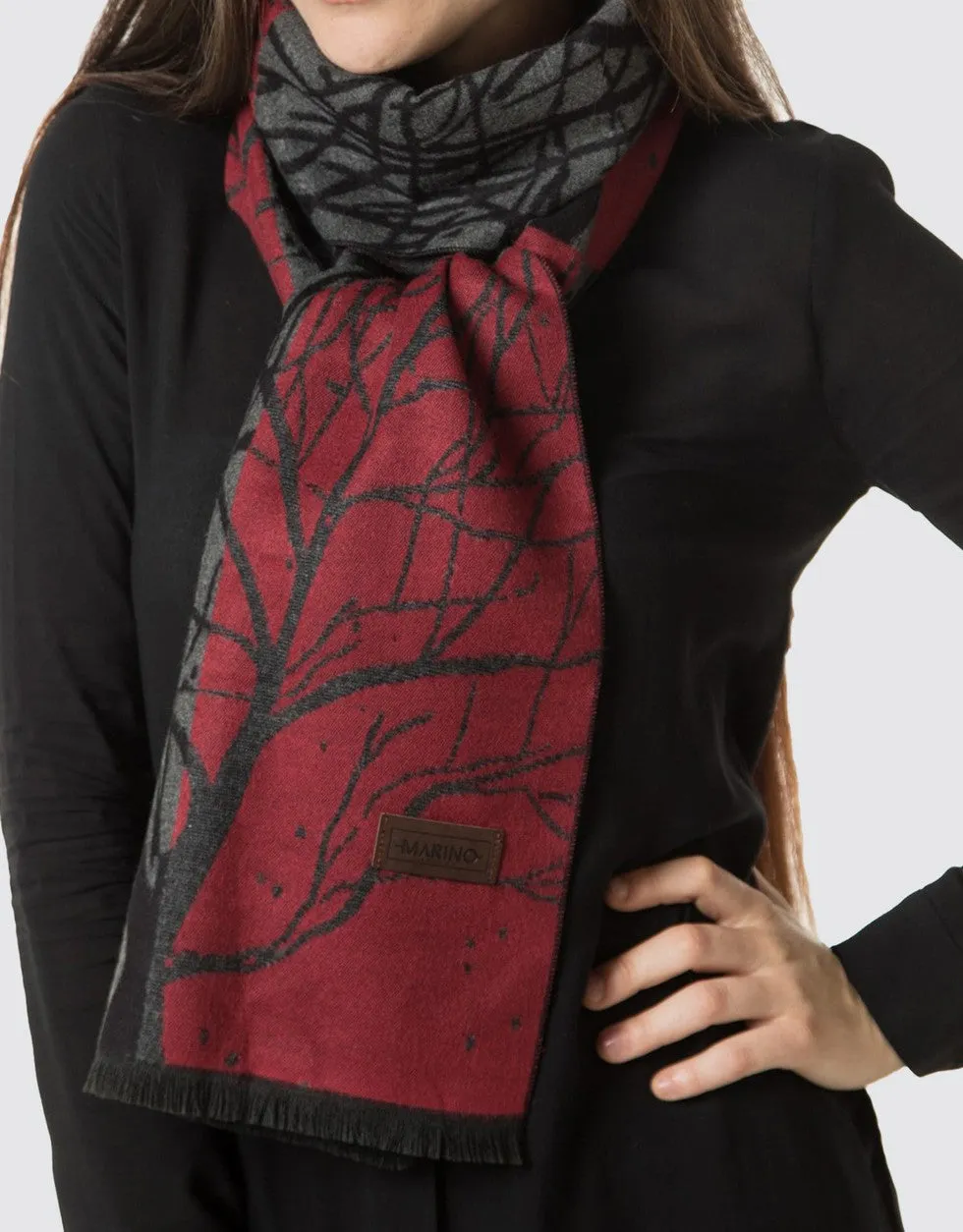 Wintry Forest Fashion Scarf