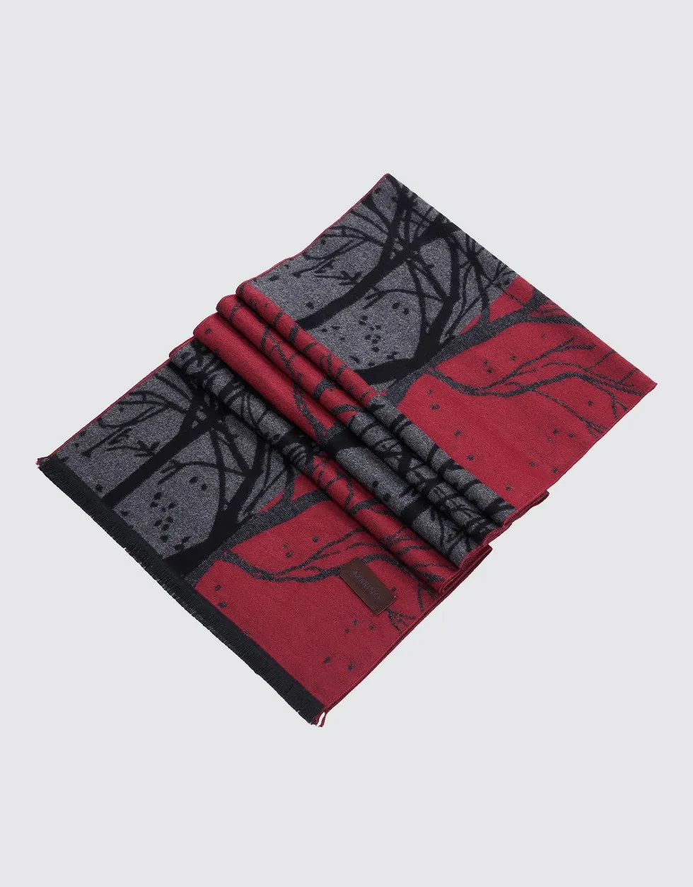 Wintry Forest Fashion Scarf