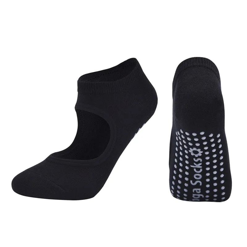 Womens Anti-Slip Breathable Yoga Dance and Sports Socks