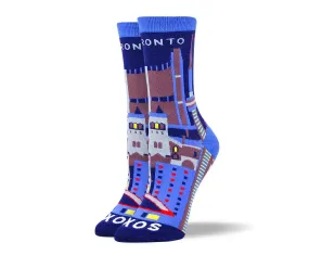 Women's Colorful Toronto Dress Socks