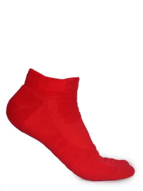 Zone Cushion Short Socks - JCB- 3001- Red